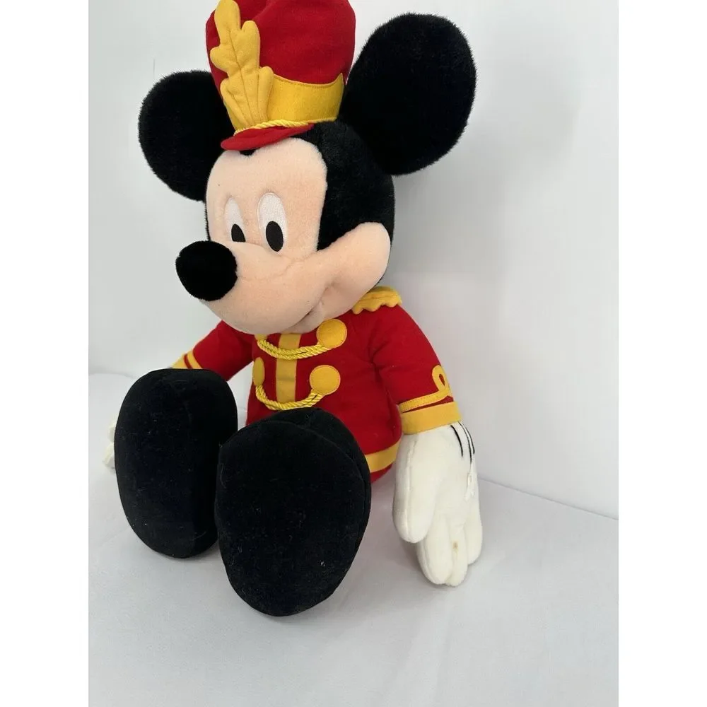 Disney Macy's Mickey Mouse Christmas Marching‎ Band Conductor Plush Doll 23